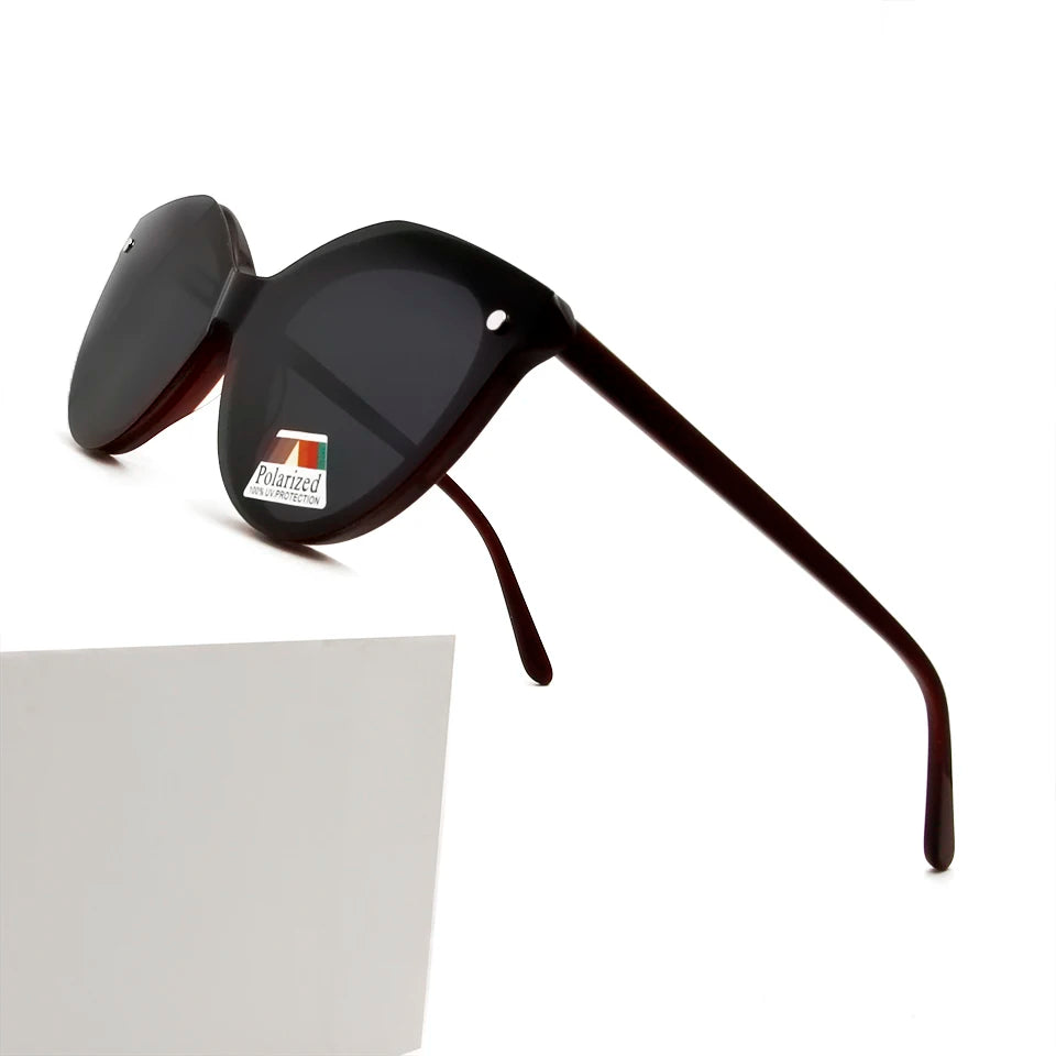 Polaroid Cat Eye Magnet Sunglasses Acetate Women Polarized Clip On Glasses Frame Uv400 Prescription Optical Myopia Eyewear