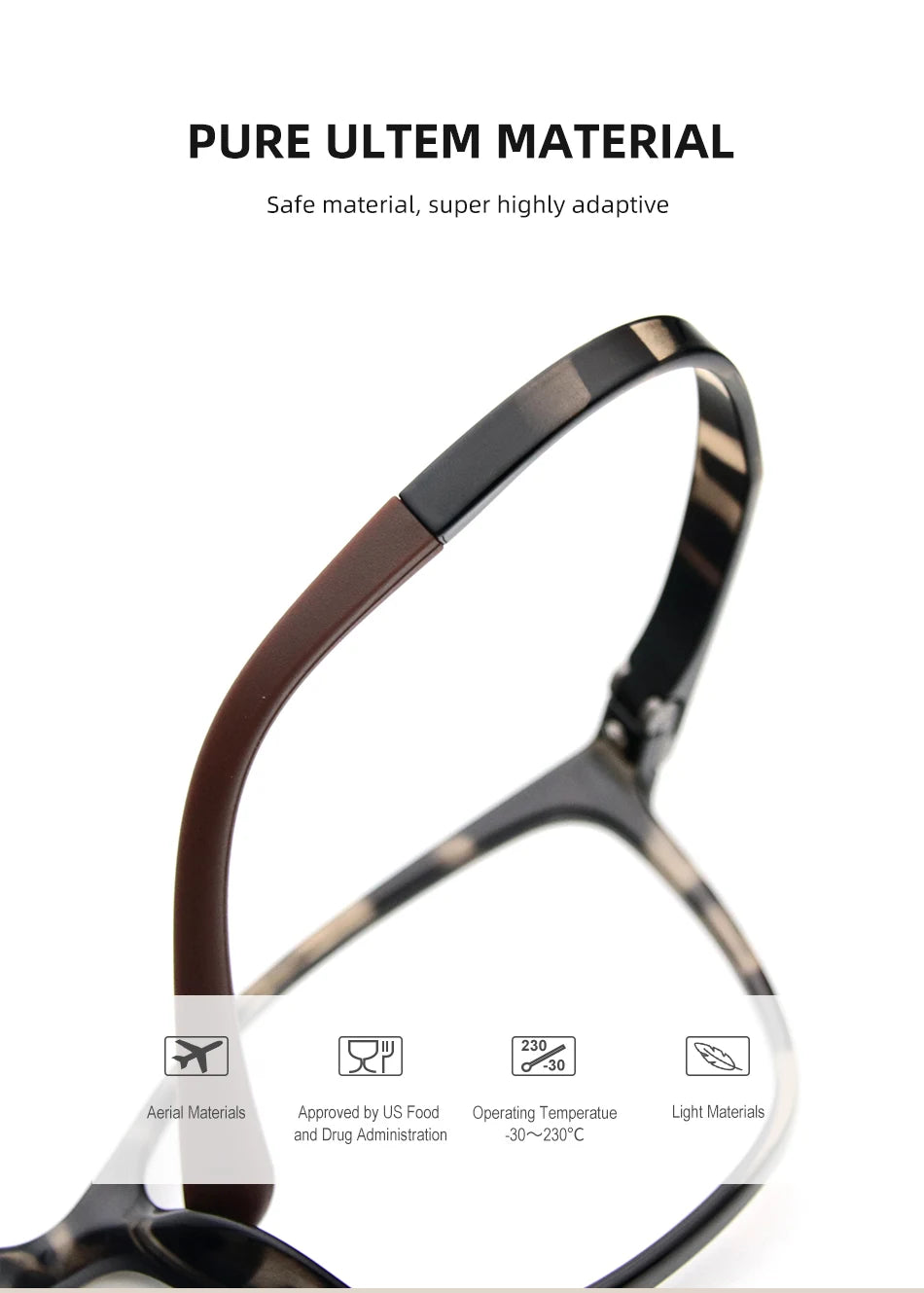 X3187 Magnet Polarized Clip Glasses Frame women Optical Myopia Clip Glasses For  Eyeglasses Frame