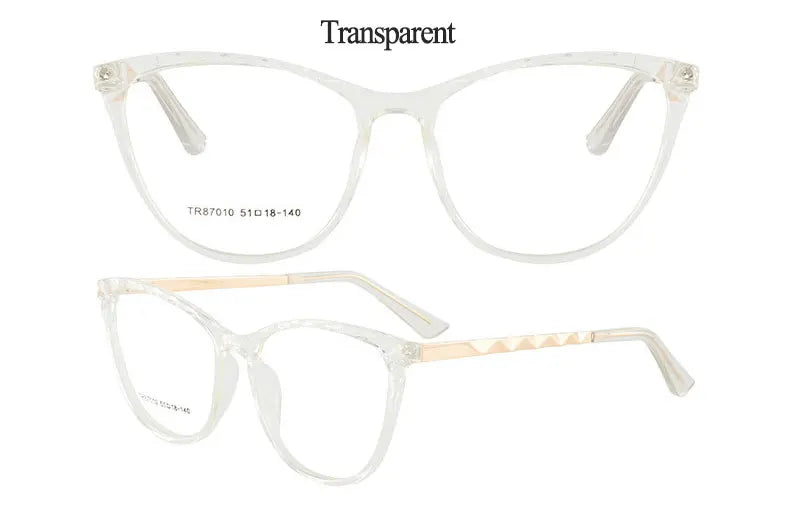 New Arrival Plastic Glasses Frame For Women  Full Rim Anti-Blue Ray Optical Eyewear Hot Selling