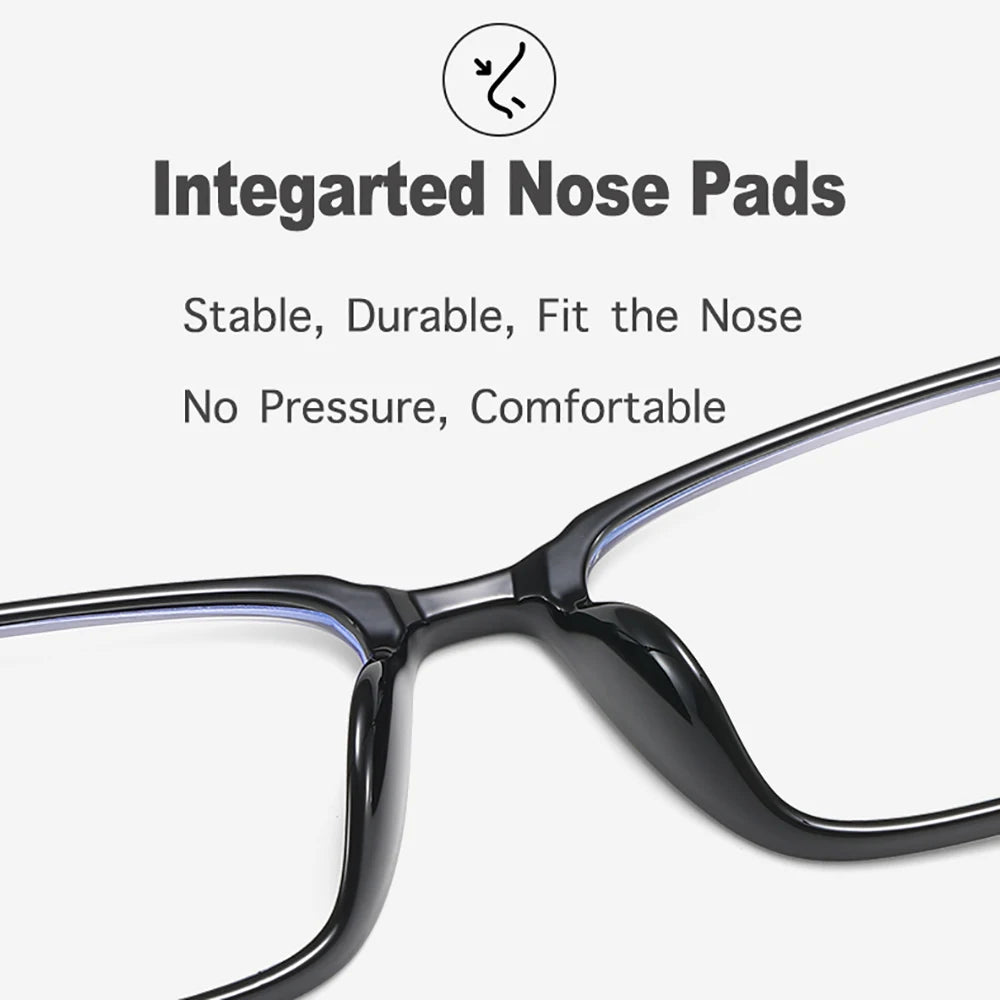 GUZTAG Anti Blue Light Glasses Vintage Casual Computer Goggles Optical  Eyeglasses Fashion Busines Eyewear For Men Women G8837