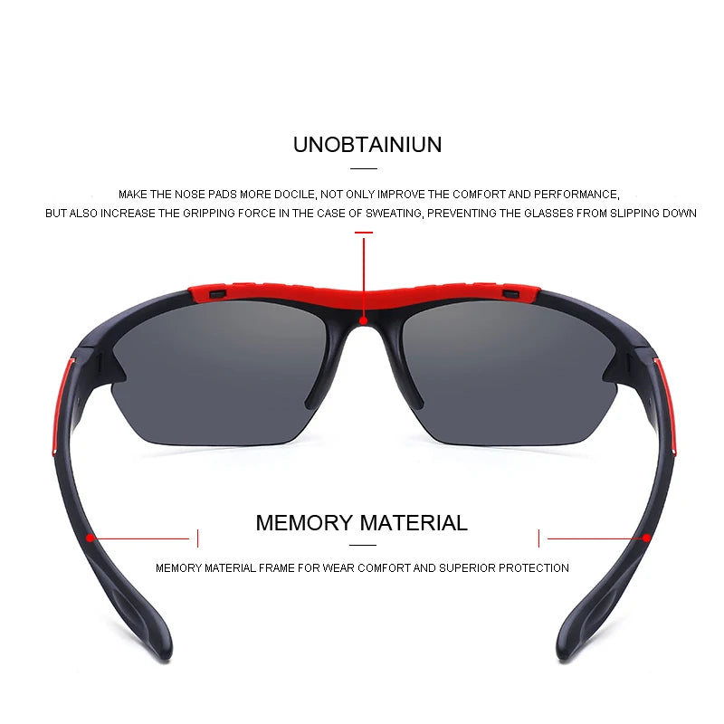 MERRYS DESIGN Men Polarized Outdoor Sports Sunglasses Male Goggles Glasses For Fishing B i cycle UV400 Protection S9025