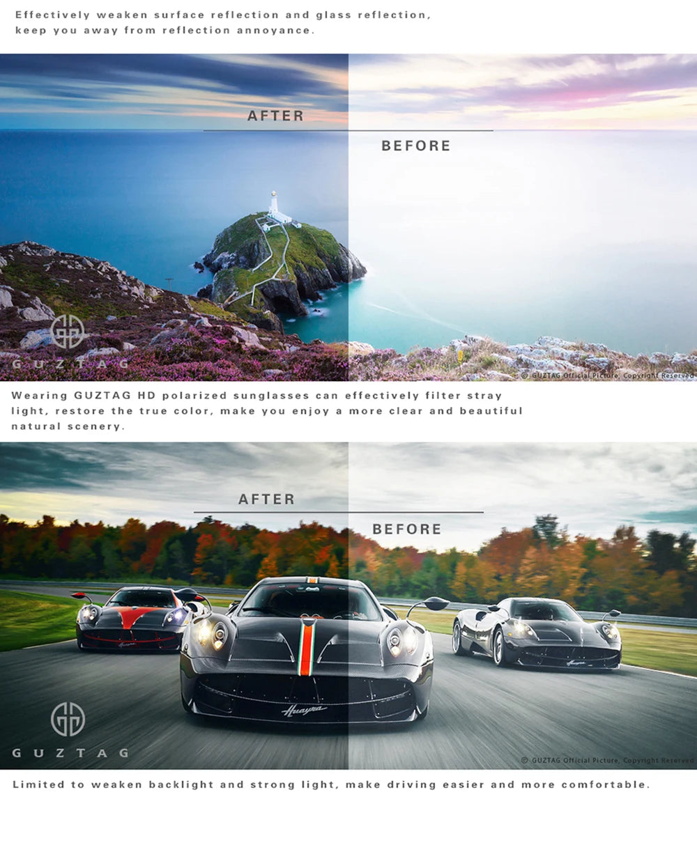 GUZTAG Anti Blue Light Glasses Vintage Casual Computer Goggles Optical  Eyeglasses Fashion Busines Eyewear For Men Women G8837