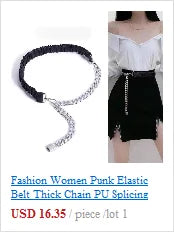 Metal Elasticity Women Belts Luxury Brand Rhinestone Buckle Thin  Adjustable 60-100CM All-Match Dress Fashion Party Waistband