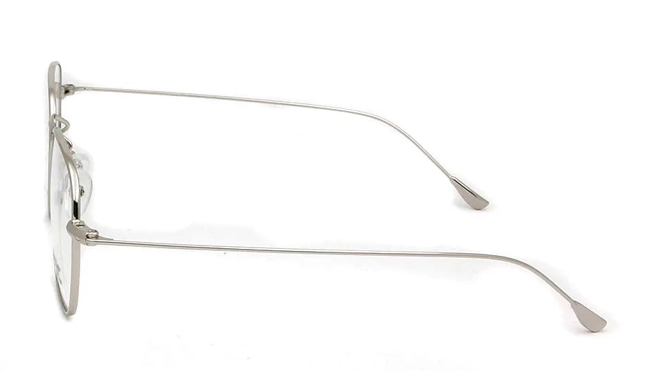 Alloy Glasses Frame Men Women Ultralight Thin Vintage Round Prescription Eyeglasses Retro Oval Optical Frame Men'S Eyewear Frame