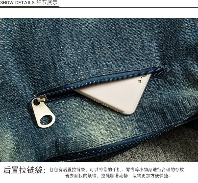 2023 High Quality Women Denim Shoulder Bags Multifunctional Cross Body Bags For Girls Fashion Women Totes Drop Shipping