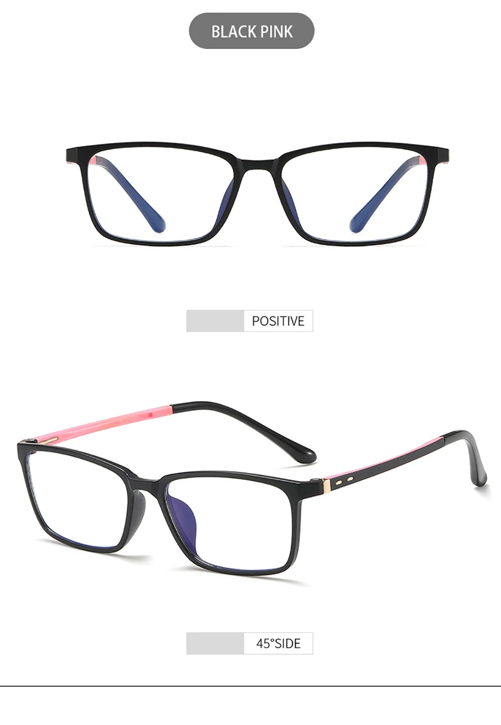 GUZTAG Anti Blue Light Glasses Vintage Casual Computer Goggles Optical  Eyeglasses Fashion Busines Eyewear For Men Women G8837