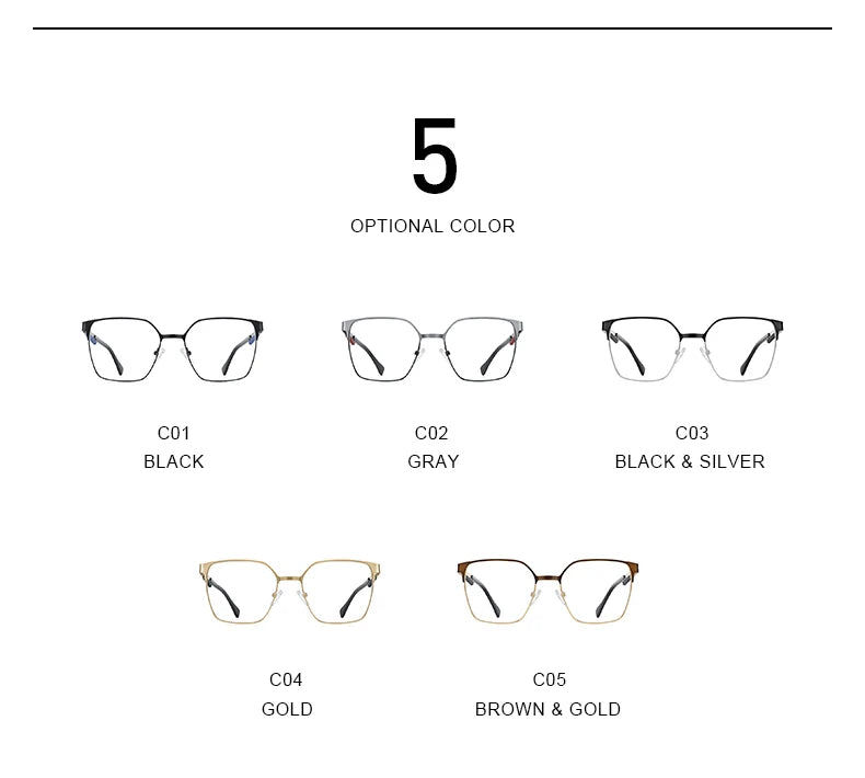 MERRYS DESIGN Luxury Glasses Frame For Men Women Fashion Titanium Alloy Square Frames Myopia Prescription Eyeglasses S2154