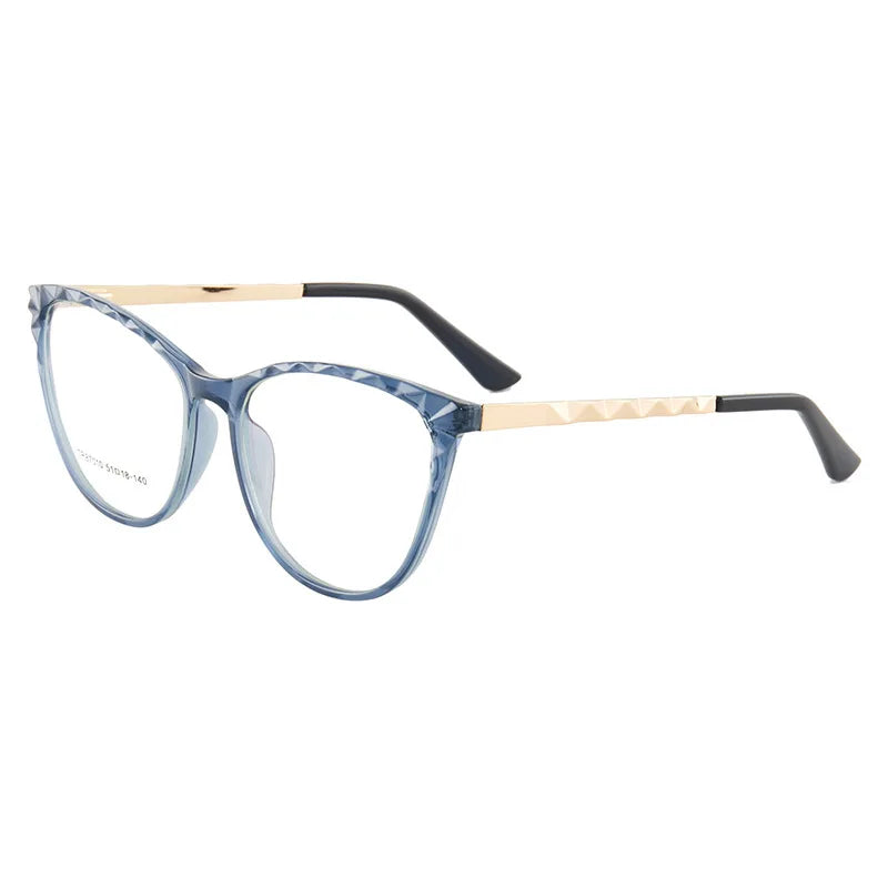 New Arrival Plastic Glasses Frame For Women  Full Rim Anti-Blue Ray Optical Eyewear Hot Selling