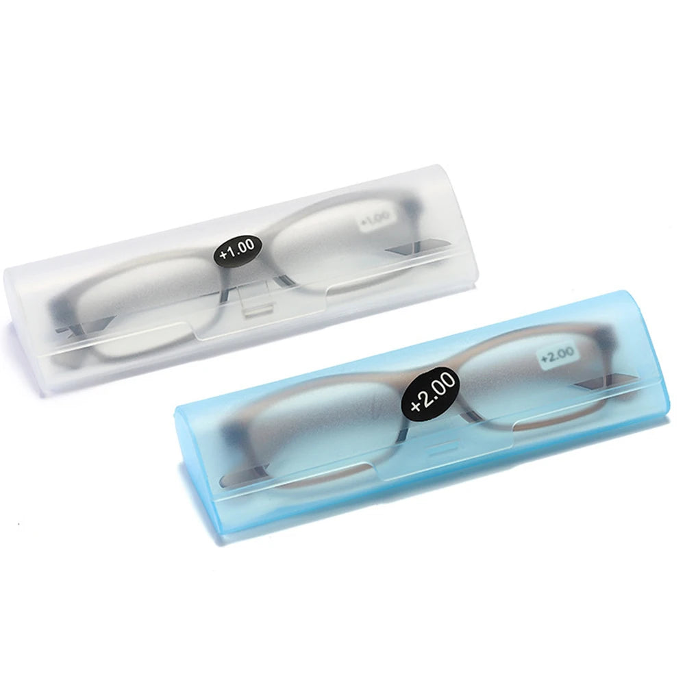 Optical frames Glasses Case Frosted Plastic Sunglasses Glasses Box Hard Eyeglasses Case Reading Glasses Case