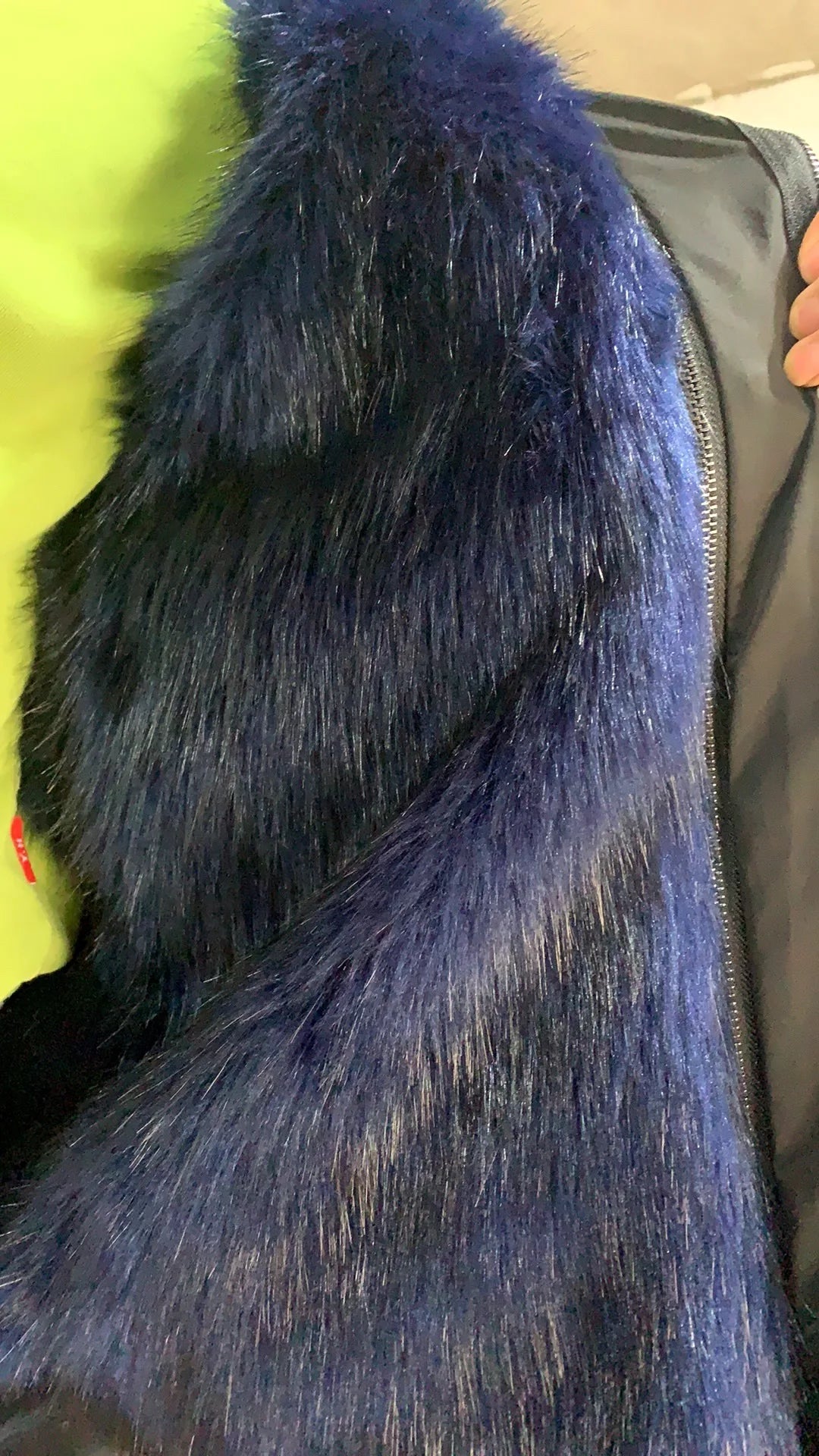 HANZANGL Women Fur Coat 2022 Winter New Real Raccoon Fox Fur Detachable Liner Long Parkas Women Clothing 12 Color  S-4XL