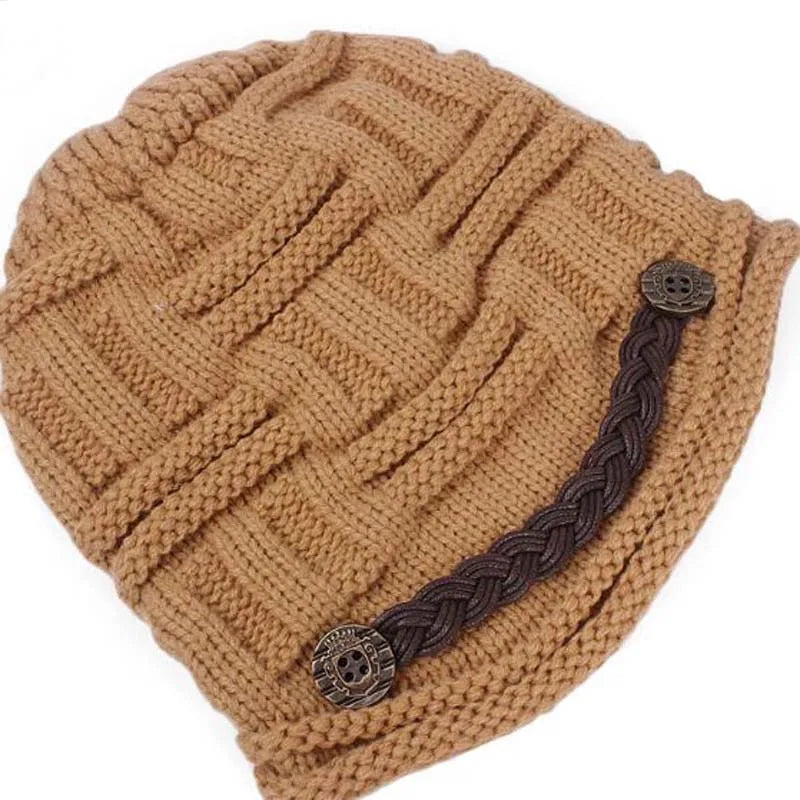 Woman knitted Caps earmuffs hat, fashion winter pure manual warm cap, four color, Christmas gift.