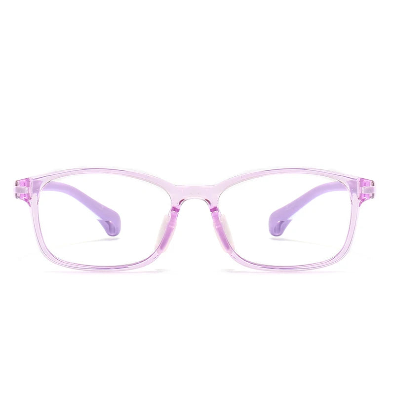 2021 Fashionable Glasses Kids Blue Light Anti Glare Filter Children Eyeglasses Girl Boy Optical Frame Blocking Clear Lenses