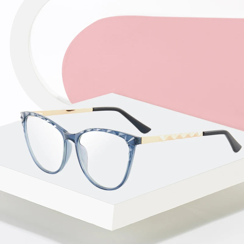 New Arrival Plastic Glasses Frame For Women  Full Rim Anti-Blue Ray Optical Eyewear Hot Selling