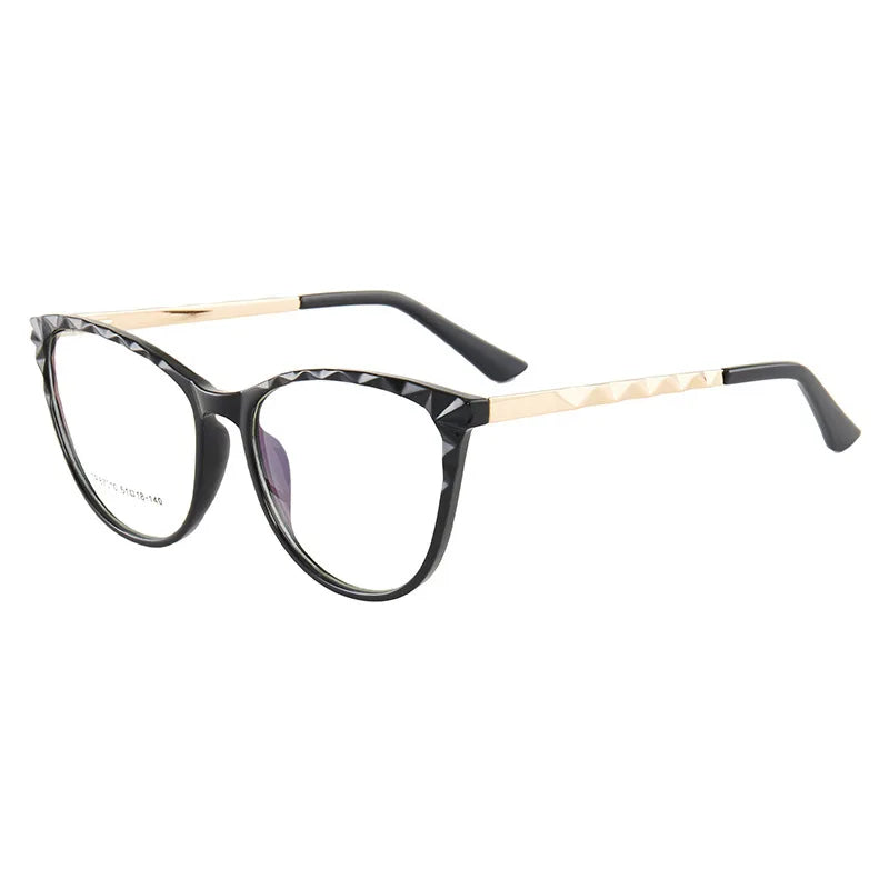 New Arrival Plastic Glasses Frame For Women  Full Rim Anti-Blue Ray Optical Eyewear Hot Selling