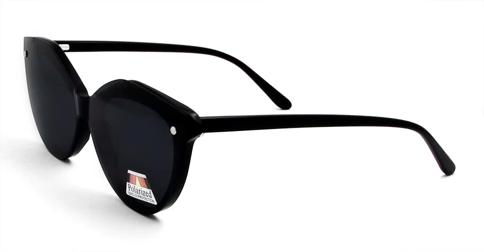 Polaroid Cat Eye Magnet Sunglasses Acetate Women Polarized Clip On Glasses Frame Uv400 Prescription Optical Myopia Eyewear