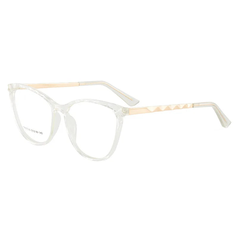 New Arrival Plastic Glasses Frame For Women  Full Rim Anti-Blue Ray Optical Eyewear Hot Selling