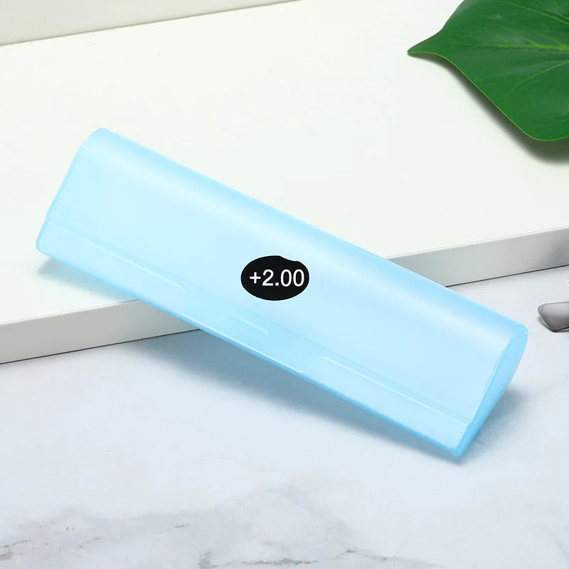 Optical frames Glasses Case Frosted Plastic Sunglasses Glasses Box Hard Eyeglasses Case Reading Glasses Case