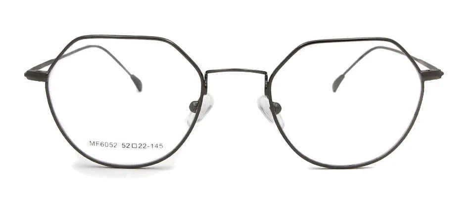 Alloy Glasses Frame Men Women Ultralight Thin Vintage Round Prescription Eyeglasses Retro Oval Optical Frame Men'S Eyewear Frame