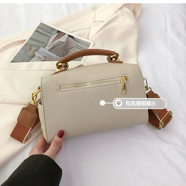 Thick Chains Crossbody Bag For Women 2023 New Luxury High Quality Brown Black Khaki Mini Square Hand Bags