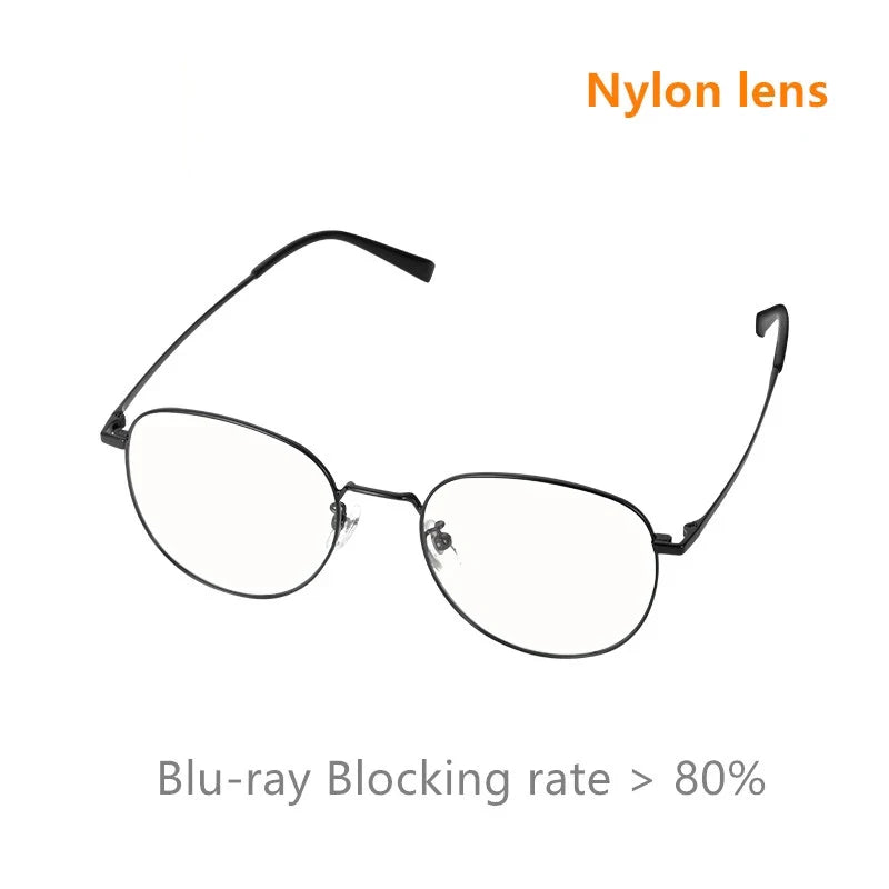 Mijia Anti Blue Light Glasses 80% above Blue Light Blocking ultra-light β Ti temples nylon lens antifouling wearresistant