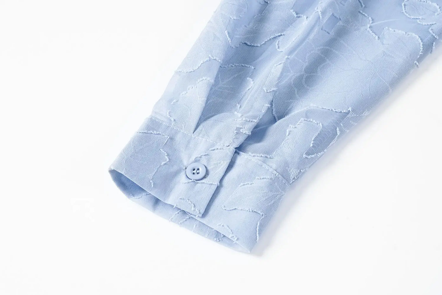 Elegant Long Sleeve Lapel Lace Blouse Office Lady Spring Summer Hollow Out Jacquard Loose Shirt Oversized Tops Luxury Chic Tunic