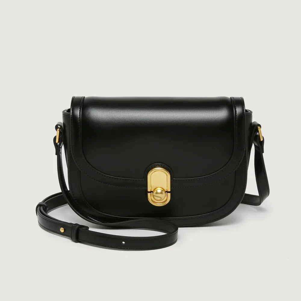 This Year's New Niche Bag Female Light Luxury Retro Single Shoulder Crossbody Saddle Bag Trend Luxury Designer Handbag