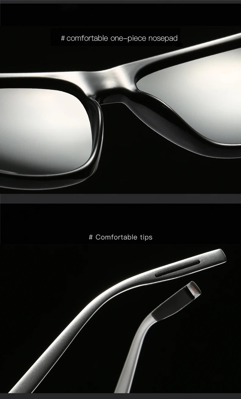 Men's Designer Sunglasses Polarized TR90 UV400 Protection Sun Glasses Fashion Classic Outdoor Driving Eyewear for Male