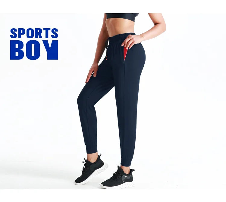 Women Casual Sportswear Running Trousers Sports capris Cycling Sweatpants Hiking Leggings Fitness Trackpants Couple Yoga Pants