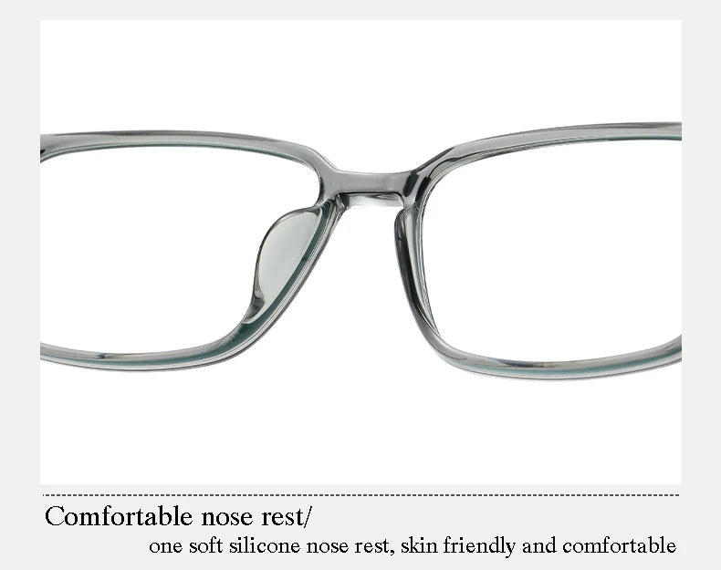 New Blue Light Blocking Glasses Frame Optical Prescription Eyewear Fashion Men and Women Full Rim TR-90 Plastic Flexible Specs