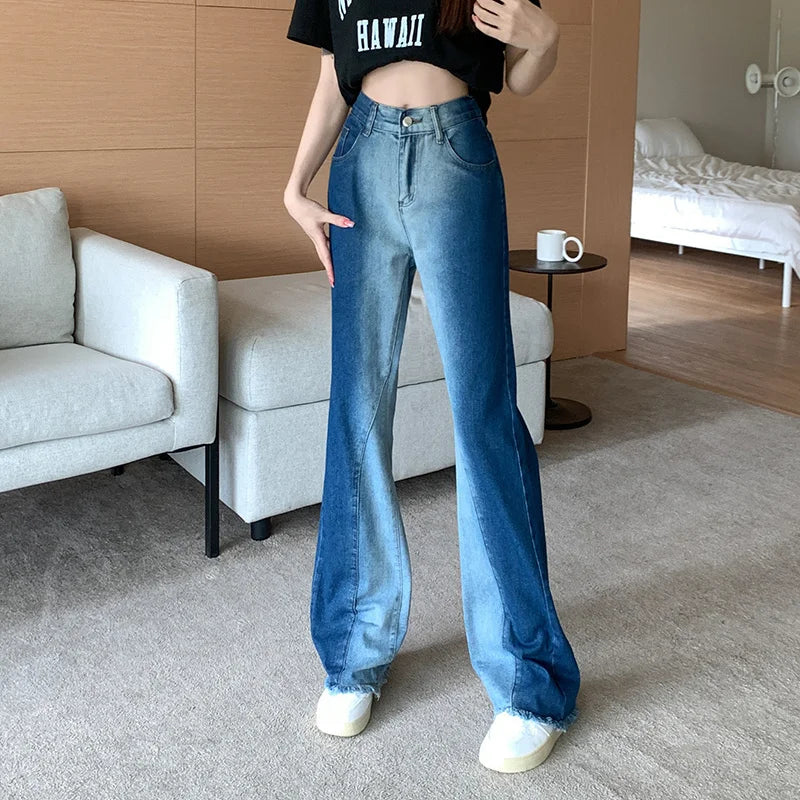 Baggy Jeans Woman Wide Pants Cowboy Pants for Women Clothing Y2k Jeans Women's Clothing High Waisted Jeans Woman Clothes