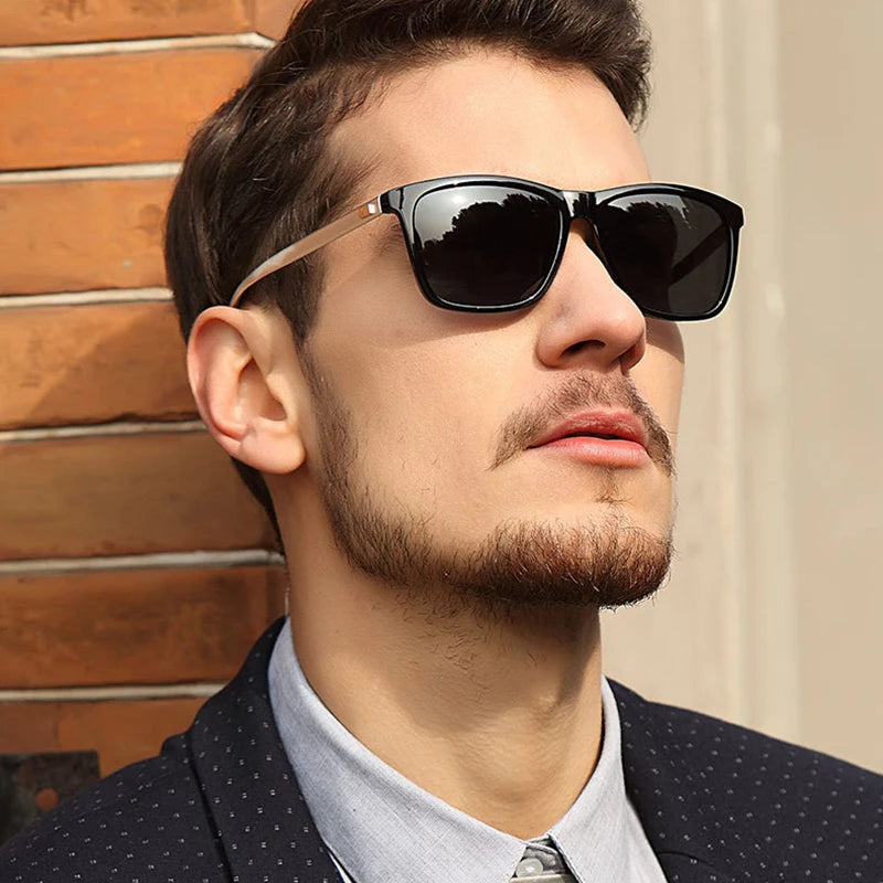 Men's Designer Sunglasses Polarized TR90 UV400 Protection Sun Glasses Fashion Classic Outdoor Driving Eyewear for Male