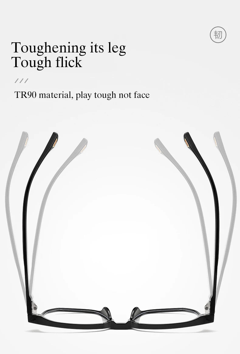 Transparent Glasses for Women Optical Eyeglasses Frame Full Rim Square Fashion Acetate Prescription Eyewear Woman Spectacles