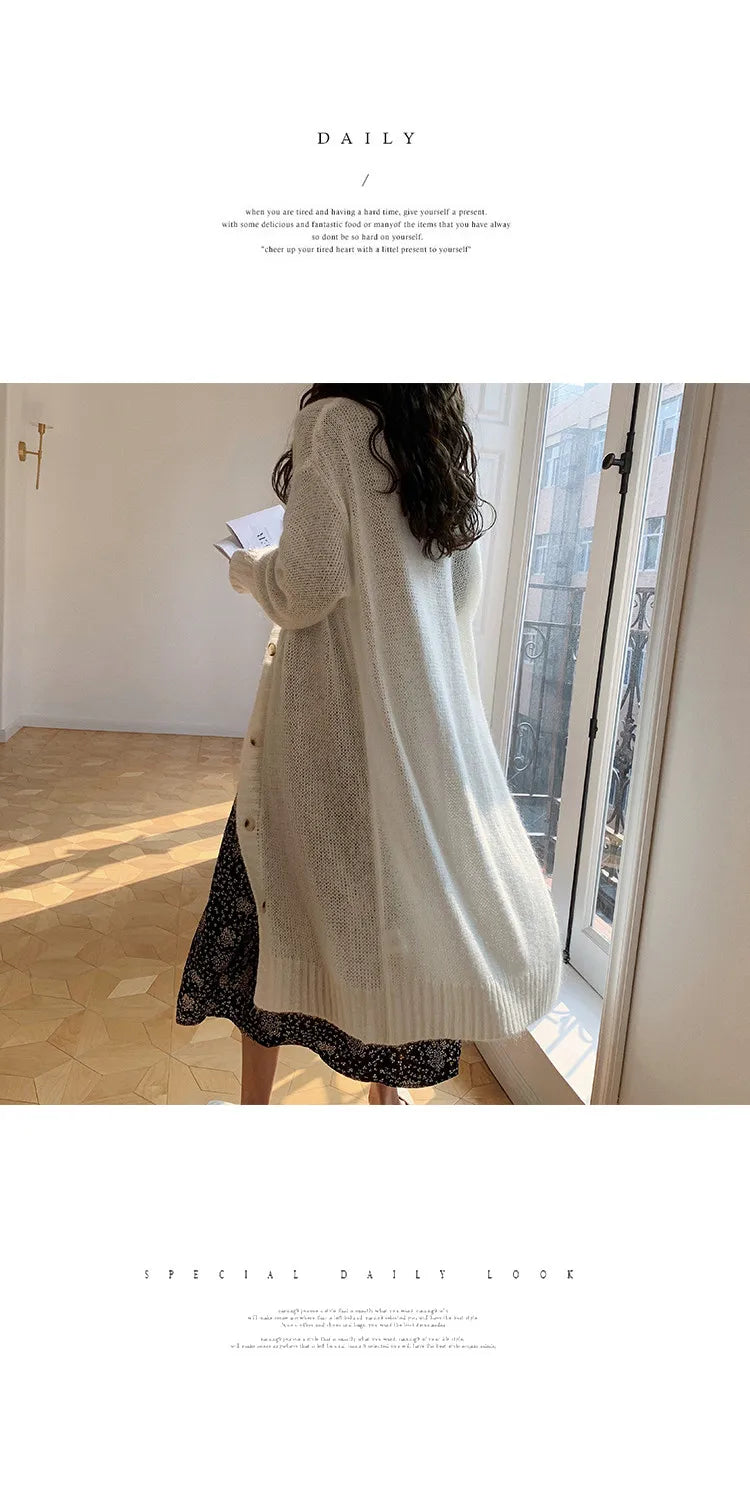 ARTKA 2023 Spring New Women Dress Elegant Loose Puff Sleeve Prints Dresses V-Neck High Waist A-Line Chiffon Long Dress A22LA055C