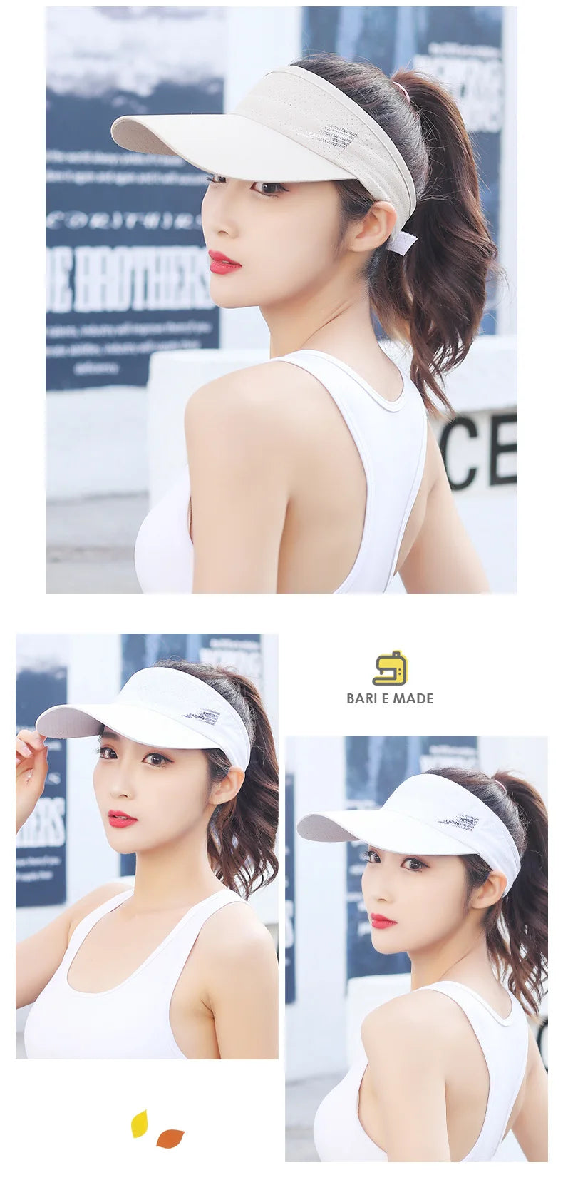 Summer Hats For Women Men Long Brim Sunscreen Baseball Cap Quick drying Sports Cap Women Tennis Visor Sunhat Outdoor  Golf Hat