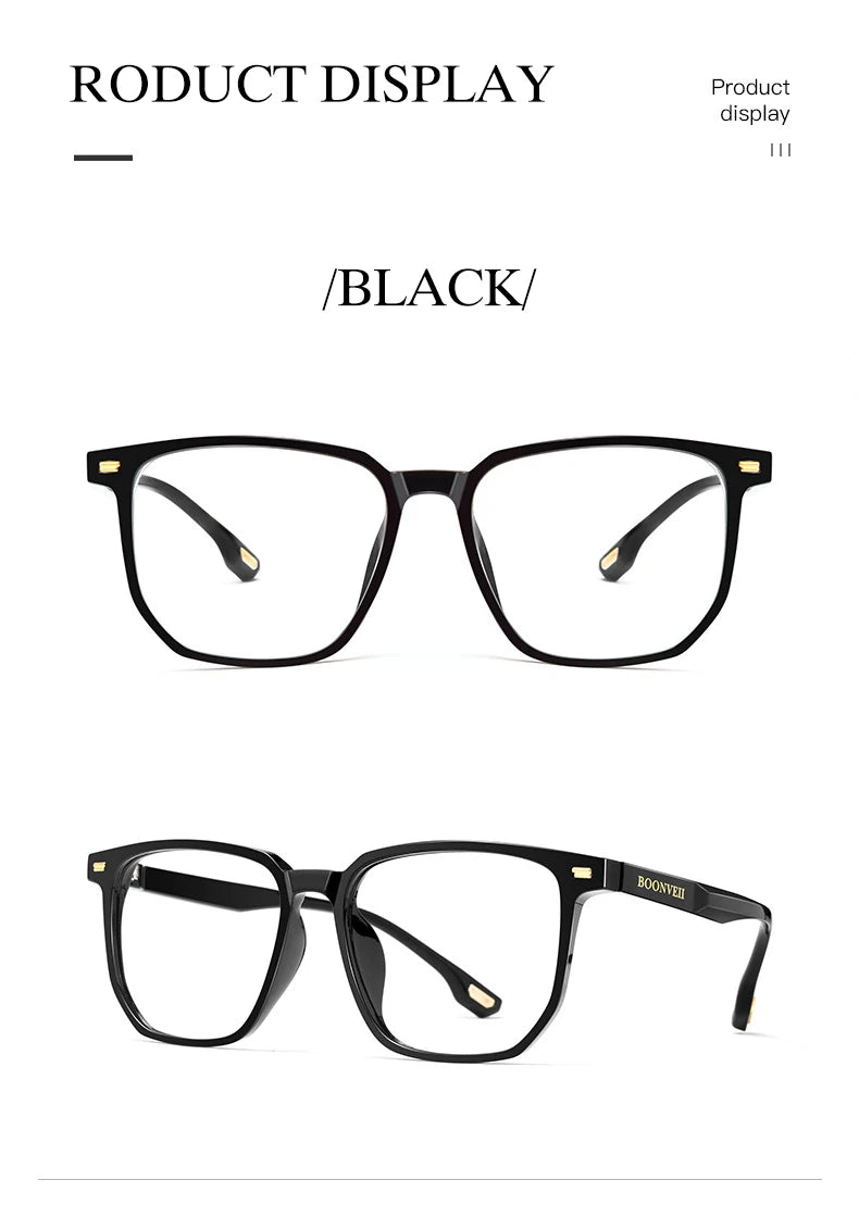 Transparent Glasses for Women Optical Eyeglasses Frame Full Rim Square Fashion Acetate Prescription Eyewear Woman Spectacles