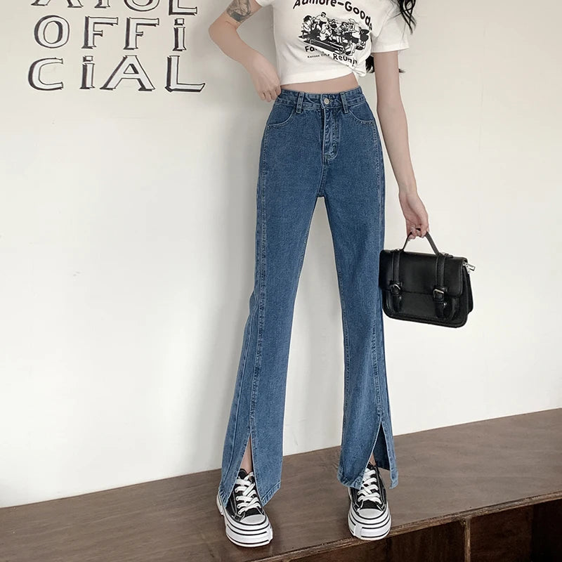 Baggy Jeans Woman Wide Pants Cowboy Pants for Women Clothing Y2k Jeans Women's Clothing High Waisted Jeans Woman Clothes