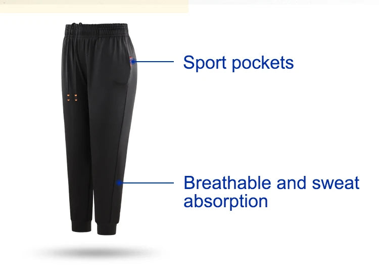Women Casual Sportswear Running Trousers Sports capris Cycling Sweatpants Hiking Leggings Fitness Trackpants Couple Yoga Pants