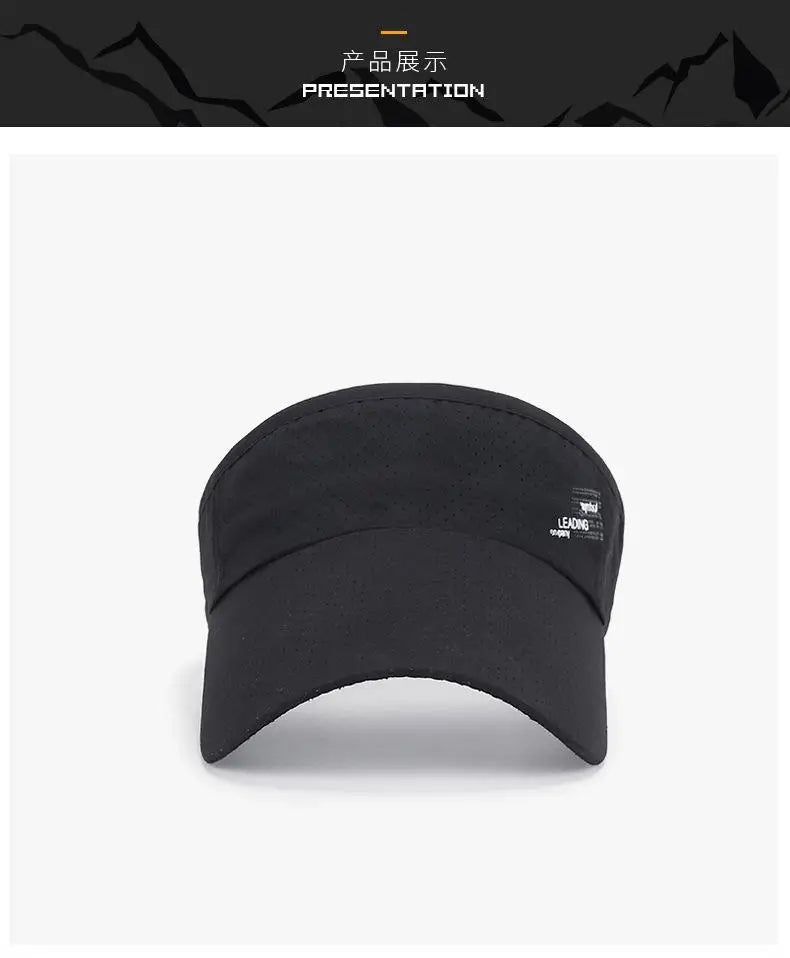 Summer Hats For Women Men Long Brim Sunscreen Baseball Cap Quick drying Sports Cap Women Tennis Visor Sunhat Outdoor  Golf Hat