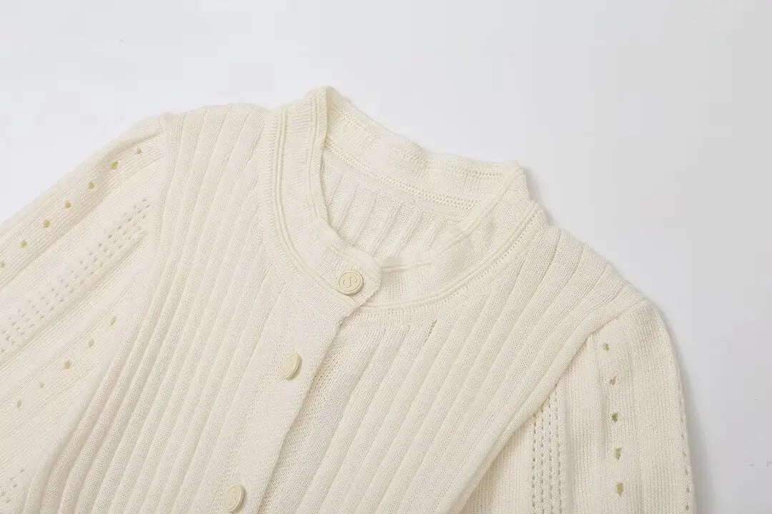 Elegant Knitted Single Breasted Midi Dress Women's Patchwork Dresses Female 2025 Summer Robe New Black Beige Robes Evening Party