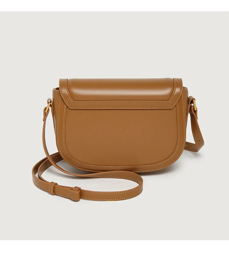 This Year's New Niche Bag Female Light Luxury Retro Single Shoulder Crossbody Saddle Bag Trend Luxury Designer Handbag