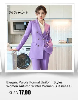 Formal Women Business Suits with Blazer Coat and Fishtail Skirt Professional Ladies Office Work Wear Uniform Clothing Sets