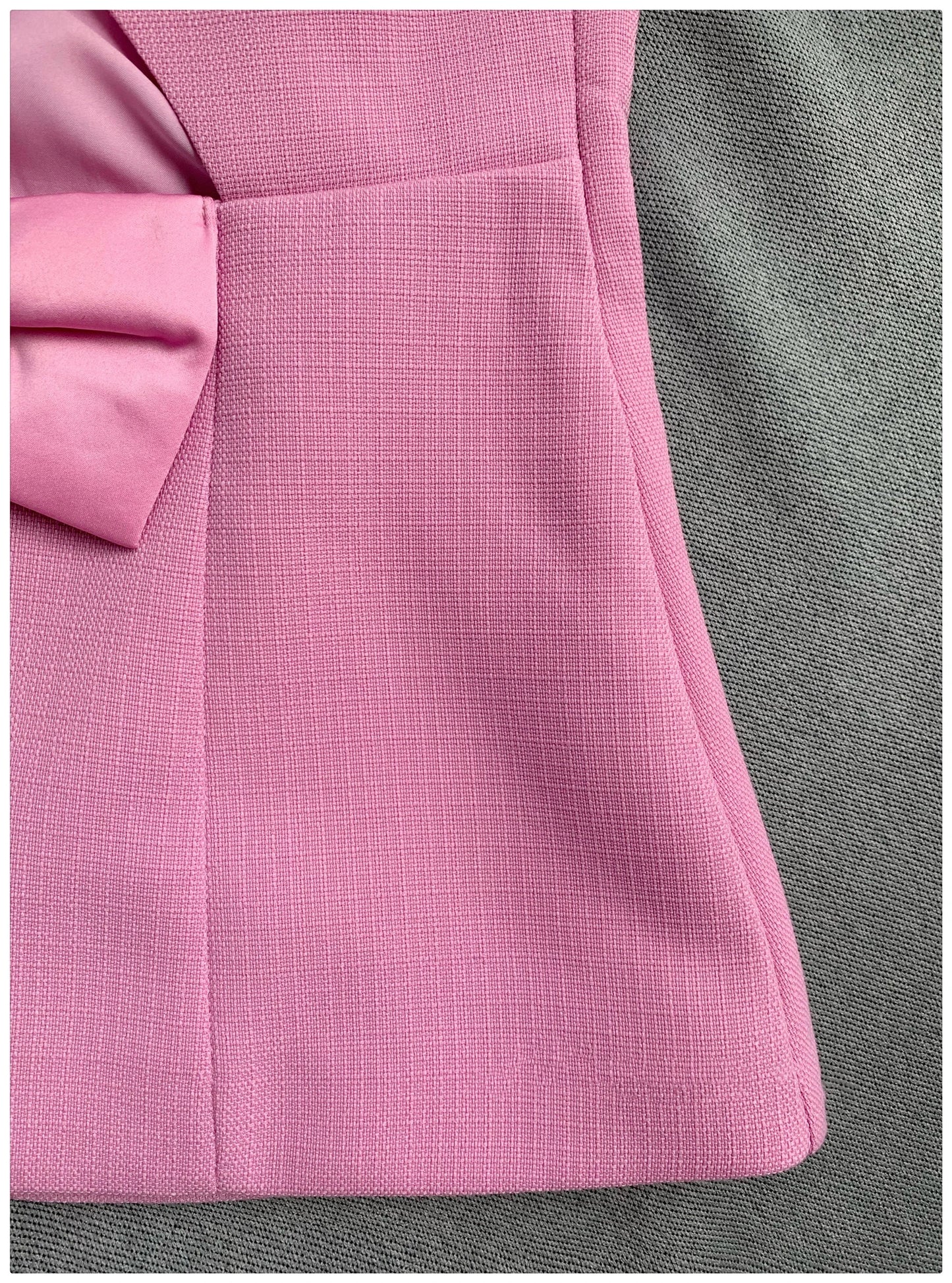 Aoi Summer Y2k Women 2 Piece Suit French Back Bowknot Collar Luxury Diamond Spaghetti Vestidos Sexy Strap Camisole+Shorts Set