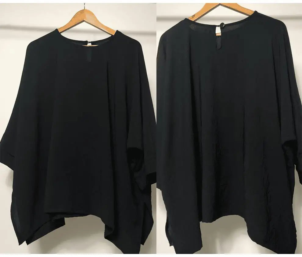 Southeast Asia Islam Abaya Kaftan New Long-sleeved Loose Casual Islam Abaya Kaftan Irregular Hem Ice Silk Women Shirt