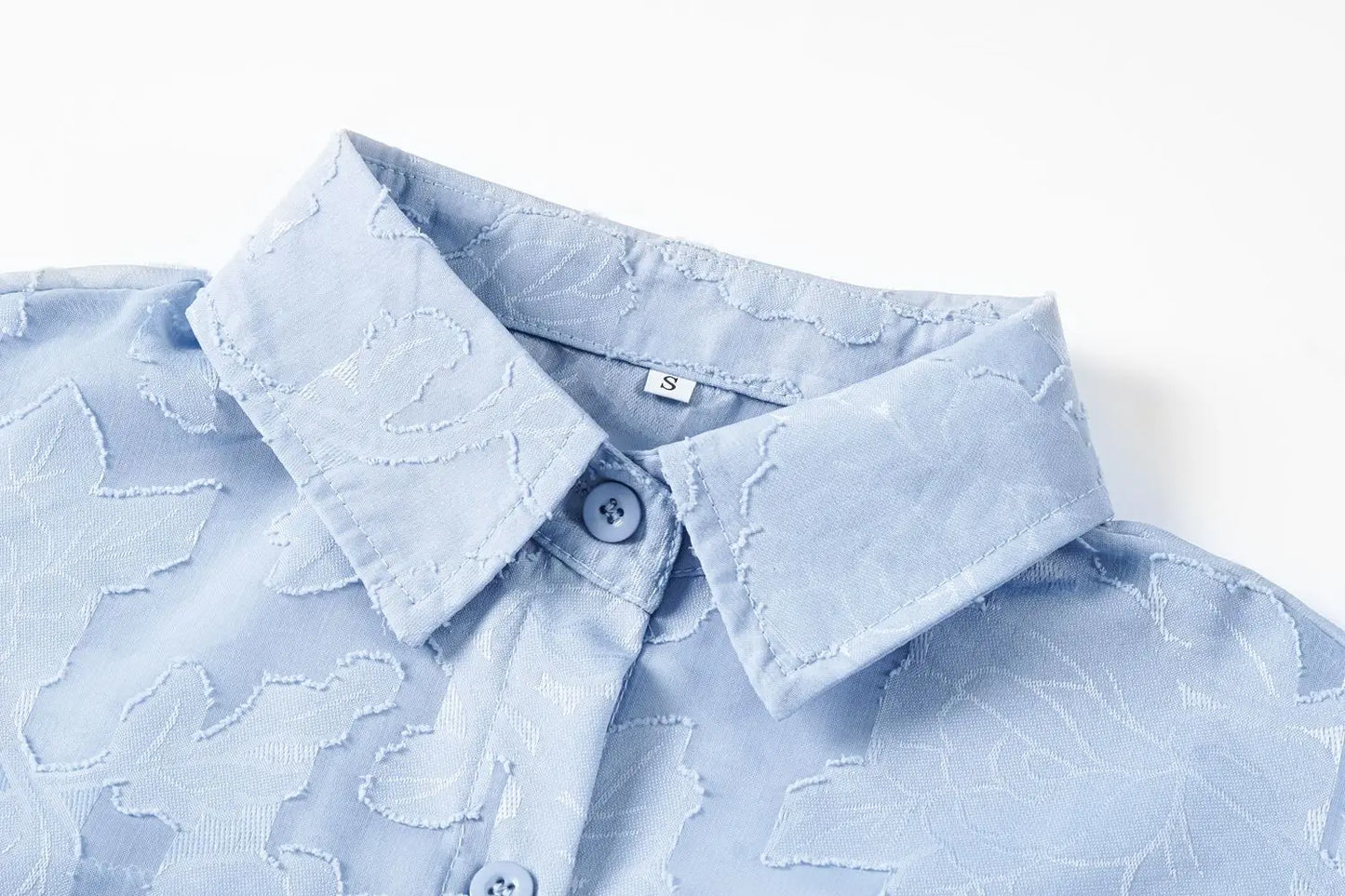 Elegant Long Sleeve Lapel Lace Blouse Office Lady Spring Summer Hollow Out Jacquard Loose Shirt Oversized Tops Luxury Chic Tunic