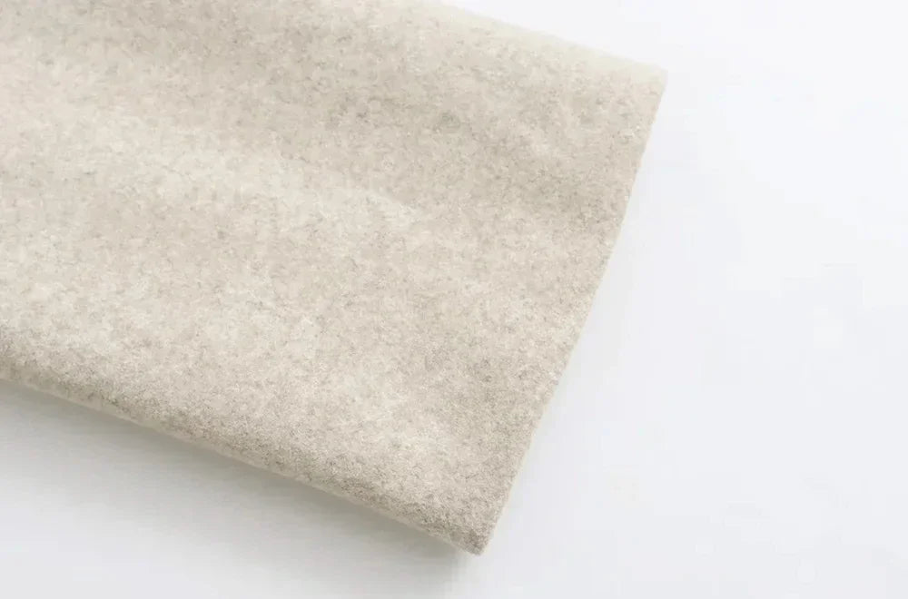 Women's Fashion Casual Loose Long Coat Coat Autumn and Winter Double-breasted Lapel Coat Warm and Soft Solid Colour Coat