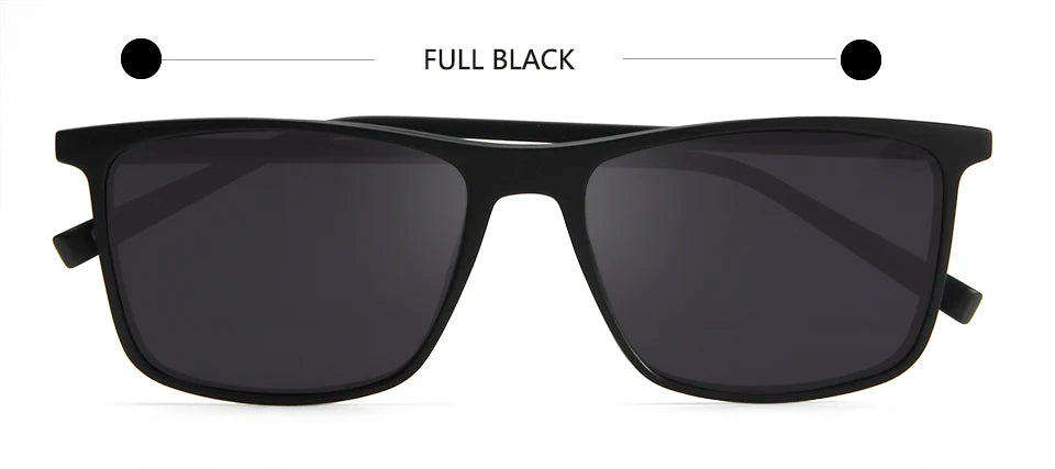 TR90 Magnet Men Optical Glasses Frame Magnetic Clip On Polarized Sunglasses Men'S Square Eyewear Spectacle Eyeglasses Frames