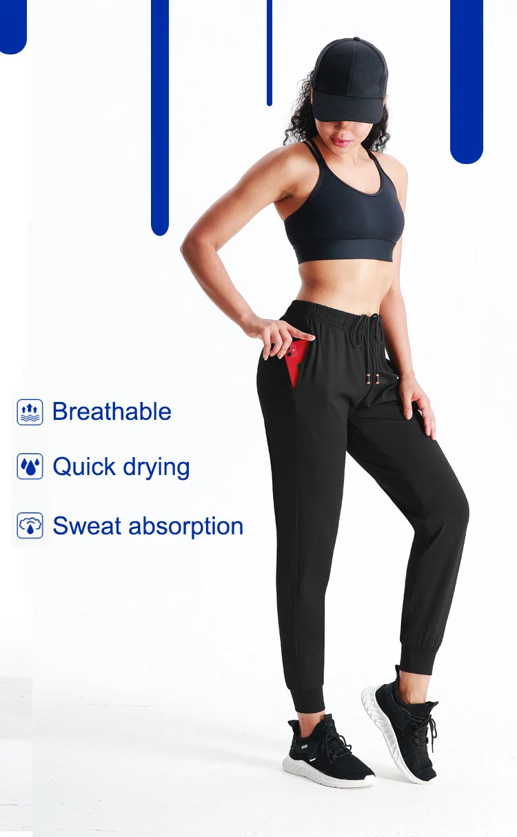 Women Casual Sportswear Running Trousers Sports capris Cycling Sweatpants Hiking Leggings Fitness Trackpants Couple Yoga Pants