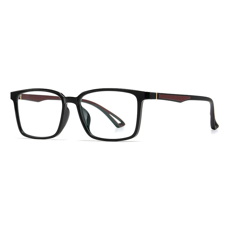 New Blue Light Blocking Glasses Frame Optical Prescription Eyewear Fashion Men and Women Full Rim TR-90 Plastic Flexible Specs