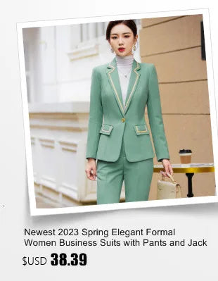 Formal Women Business Suits with Blazer Coat and Fishtail Skirt Professional Ladies Office Work Wear Uniform Clothing Sets