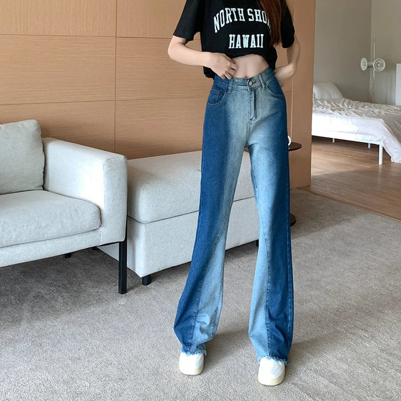 Baggy Jeans Woman Wide Pants Cowboy Pants for Women Clothing Y2k Jeans Women's Clothing High Waisted Jeans Woman Clothes